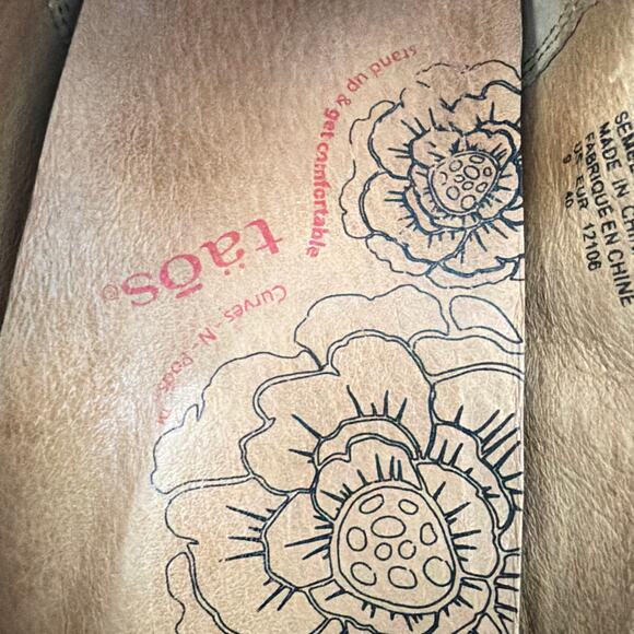 Taos Shoes Womens Size 9 Black Leather Angel Mary Jane Heel Adjustable Strap - Picture 6 of 11